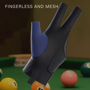 Gants de <span class=keywords><strong>Billard</strong></span> et Snooker Personnalisés à Trois Doigts, Durables, Antidérapants et Respirants pour Joueurs Professionnels - Product Image 4