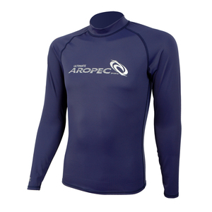 Aropec alta calidad hombres manga larga Rash Guard poliéster/Spandex Material compresión Surf deportes gimnasio equipo MMA verano - Product Image 3