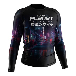 เสื้อกีฬาแขนยาวสำหรับผู้ชายเสื้อกีฬาแบบต่อสู้สำหรับผู้ชาย - Product Image 3