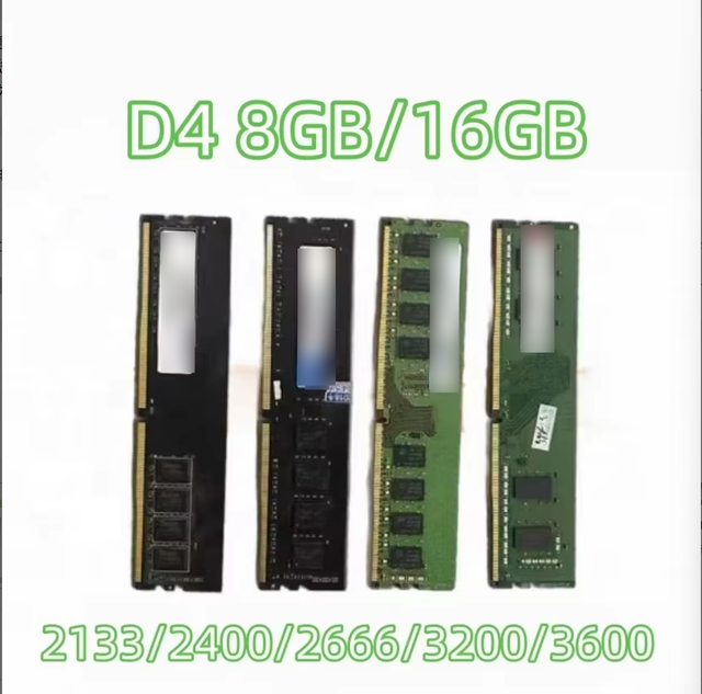 Desktop Computer DDR4 PC RAMs 2133/2400/2666/3200/3600mhz to 3200mhz 8GB to 32GB Memoria with ECC Funktion in Stock