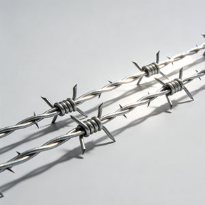 Alambre de Púas Verde Recubierto de PVC para Paredes Residenciales y de Fábrica, Rollo de Alambre Galvanizado de Alta Resistencia, 200m 500m, Cercado de Acero - Product Image 5