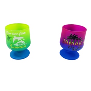 แก้วช็อตไวน์ลายไล่สี ของที่ระลึกคุณภาพสูง แก้วช็อตของที่ระลึก - Product Image 1