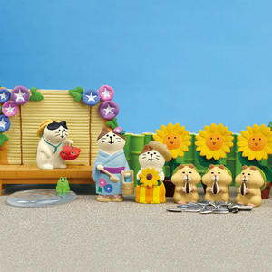 Articles divers <span class=keywords><strong>japonais</strong></span> Qingh, Zakka Summer Garden Morning Trendy Gifts, artisanat en résine, petites décorations DIY - Product Image 1