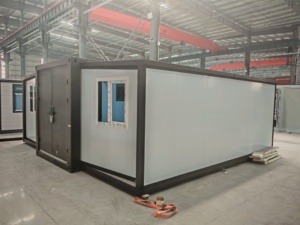 Contenedor de Envío Prefabricado de Acero Plegable y Expandible de 10 pies/20 pies, Económico, para Uso como Dormitorio <span class=keywords><strong>en</strong></span> Exteriores - Product Image 1
