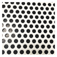 Plaque de poinçonnage en acier inoxydable maille perforée galvanisée à trou rond maille de séchage de cuisson plaque filtrante maille décorative