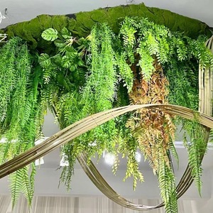 Décor de mariage forêt enchantée verdure fausses <span class=keywords><strong>plantes</strong></span> de plafond suspendues <span class=keywords><strong>plantes</strong></span> suspendues artificielles - Product Image 3