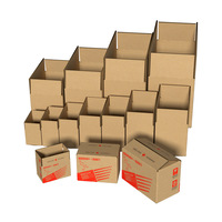 Cajas de Envío Plegables de Cartón Corrugado Reciclable Ecológico Premium, Personalizables, Duraderas, para Logística de Comercio Electrónico
