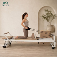 Reformer Pilates en alliage d'aluminium de haute qualité avec ressort à charge réglable de type allemand pour l'entraînement Pilates à domicile et en studio