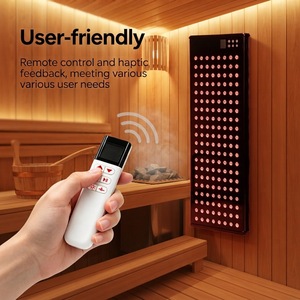 IP65 Resistente al Agua 90 ℃   Panel de <span class=keywords><strong>Terapia</strong></span> de Luz Roja para Sauna de Cuerpo Completo de Alta Temperatura, 7 Longitudes de Onda 660nm 850nm 1060nm NIR Infrarrojo para Spa OEM - Product Image 2