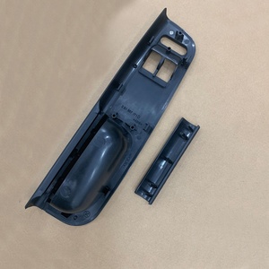 Per VW Passat Golf MK4 Bora <span class=keywords><strong>Skoda</strong></span> <span class=keywords><strong>Octavia</strong></span> 2 porte auto nero interruttore di controllo del pannello di comando tirare maniglia accessorio interno - Product Image 3