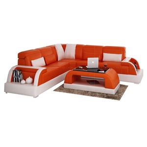 Divano in Pelle di Nuova Generazione per Soggiorno, Set di Mobili Loveseat, Produzione Internazionale all'Ingrosso 2017 - Product Image 4