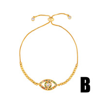 Bracelets de luxe en or véritable 18k pour femmes, nouvelle collection de bijoux avec breloques Gecko, chaîne ajustable colorée, diamant coloré, mauvais yeux,