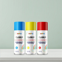 Peinture en aérosol décorative automobile dorée brillante de 400 ml avec peinture en aérosol décorative métallique, service ODM