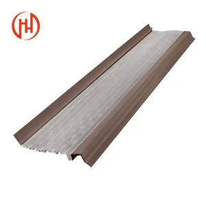 China Factory Supplier Rain Gutter Guard Covers Gutter Mesh Rain Gutter For Roof