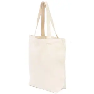 C1154平纹米色帆布手提包日常生活购物袋可机洗大便宜购物袋可重复使用