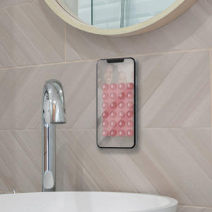 DIGITALOMESP 4 couleurs double face en silicone ventouse Portable support de téléphone portable attrape 2 pièces téléphone portable - Product Image 4