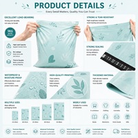 Enveloppes en polyéthylène personnalisées écologiques avec impression de logo, promotion exceptionnelle, impression de qualité