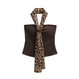 Top Tubo Sexy de Moda para Mujer, Transpirable, con Lazo, Ajustado, Sin Espalda y con Relleno Incorporado, Ideal para Discoteca - Product Image 3