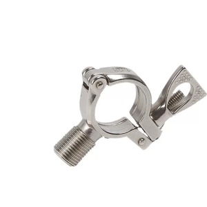 ISO Sanitär-Rohrhalterung für Außengewinde, SS304 Tri-Clamp-Fittings 1/2"-3", Sofort lieferbare Edelstahl-Rohrhalterungen G1/2" - Product Image 2