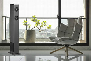 Système de son surround sans fil Samtronic 2.0 canaux en bois avec 4 haut-parleurs et woofer de 5,25 pouces, barre de son colonne et sur pied - Product Image 3