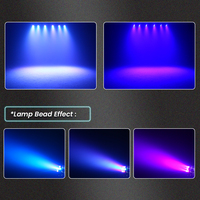 Coloré 7*3W RGB 3in1 Disco Éclairage LED Par Can Stage Lights DMX Dj Party Par Light