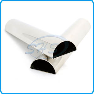 INOX <span class=keywords><strong>316</strong></span> erw ท่อสเตนเลสเชื่อมโลหะ60มม. ท่อรูปทรงกลมครึ่ง304L AISI201 - Product Image 6