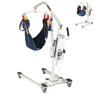 Safe Durable Strong Iron Frame Hospital Disabled Patient Transfer Assisted electric Lifting Sling Hoist