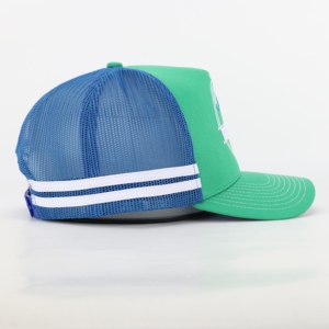 Gorra Trucker 3D de Alta Calidad, 5 Paneles, Logotipo Bordado Personalizado, OEM, Venta al por Mayor, Gorra de Malla de Algodón, para Pesca y Playa - Product Image 4