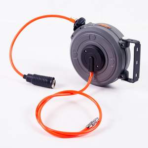 بكرات خرطوم للحديقة الصغيرة قابلة للطي معدات غسل السيارات الأوتوماتيكية ريليند أتوماتيكي خرطوم هواء للحديقة - Product Image 3