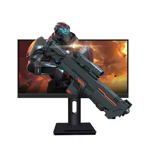 Gaming Monitor 2k Full High Definition Light Filter 24 Inch Flat Screen 75hz Monitor Pc Computer
