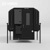 Camper de camión ligero de 1-2 toneladas con camioneta de baño y cama Tiny Slide-In RV de distribuidores, remolques de viaje a la venta