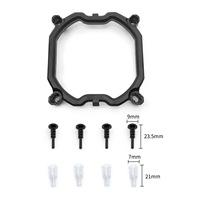 Soporte para Ventilador de CPU para Placa Base de Computadora, Compatible con LGA 775 1150 1151 1155 1156 1366 2011 B75 X79 X99