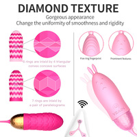 Kabelloser Vibrator für Frauen mit Fernbedienung, 10 Frequenzen, Starke Vibration für Masturbation