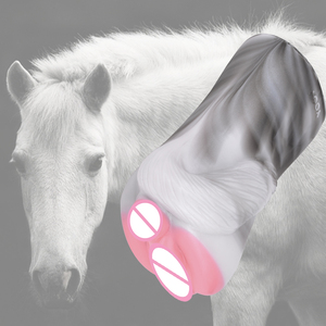 <span class=keywords><strong>Masturbador</strong></span> Masculino de Doble Canal Fantasy Bunny, Juguete Erótico de Silicona Inspirado en Animales con Textura Suave y Realista - Product Image 1