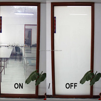 Film de verre intelligent Pdlc avec cadre en aluminium Pdlc en rouleau Télécommande Privacy Protect Magic Electric Smart Tint Film pour Windows