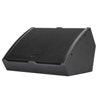 Haut-parleur coaxial actif de monitoring de 15 pouces à aimant néodyme, puissance de crête 2200W, adapté à une utilisation mobile et aux tournées