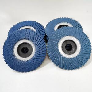 Disco de Pulir de Zirconia Azul de 115 mm, Altamente Seguro y Eficiente para Pulir Superficies Metálicas de Alta Dureza - Product Image 4