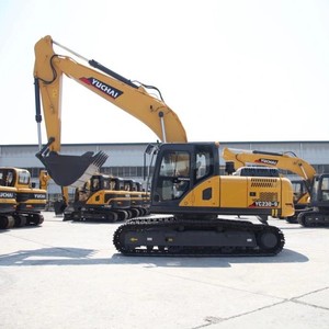 Excavatrice hydraulique Yuchai YC230-9, engin de terrassement, godet de 1,08 m³, <span class=keywords><strong>23</strong></span> tonnes, pour excavations de piliers et d'abutments de ponts - Product Image 1