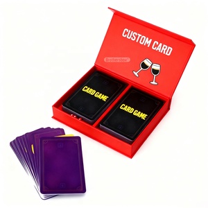 Игры для взрослых на картах с забавными цитатами, персонализированные под заказ, с печатью OEM и аксессуарами - Product Image 3