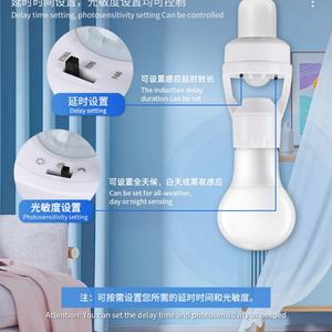 Base de Portalámparas E27 con Sensor de Movimiento por Infrarrojos PIR de 360 Grados, 110V/220V CA, para Bombillas LED - Product Image 3