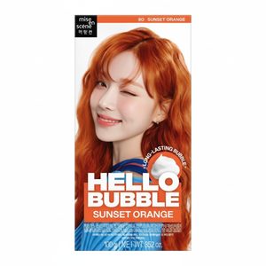 Sconto Mise En Helo Sunset Orange 1L Bubble Dye Shampoo Semi-permanente tinture per capelli a base di erbe - Product Image 1