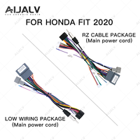 AIJIA Faisceau de câbles de voiture à bon prix d'usine pour HONDA FIT 2020 Câblage Alimentation Android Mp5 Panneau de lecteur Radio Cordon d'alimentation principal