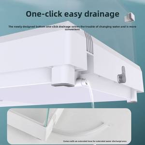 <span class=keywords><strong>Aquarium</strong></span> intelligent moderne pour la reproduction des tortues brésiliennes, grand espace, drainage par le fond, verre blanc - Product Image 3