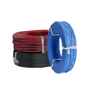 Câble en caoutchouc de silicone cuivre galvanisé 12 14 16 18 20 22 24 26 AWG Jauge 3212 Fil automatique en silicone