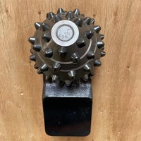 Broyeur d'herbes à rouleau conique d'usine électrique mèche à rouleau unique