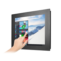 Écran industriel embarqué 15 pouces 1024*768 1000 nits de luminosité, montage VESA, écran tactile, moniteur LCD lisible en plein soleil