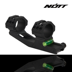 NOTT ขายึดกล้องเล็งแบบชิ้นเดียวขนาด 30 มม., ขายึดเลนส์อะลูมิเนียม, ความสูงตรงกลาง 1.4 นิ้ว, ใช้ได้กับ Picatinny ขนาด 20 มม. สำหรับกล้องเล็งยิงปืนสำหรับการล่าสัตว์ - Product Image 1