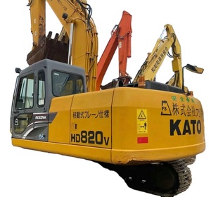 Grande pelle d'occasion Kato HD820V de haute qualité de 20 tonnes HD820-6 pelle sur chenilles en vente bon marché - Product Image 1