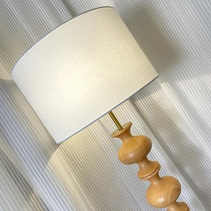 Floor <b>Lamp</b> Led Light Source <b>Switch</b> Control Warm Ambient Lighting Home Decor Rustic Artistic Design Living Room Style - Product Image 4