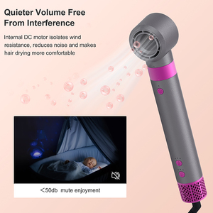Bán Buôn New Điện Ép Curler Hot Không Khí Bàn Chải Thổi Máy Sấy 5 Trong 1 Tóc Tạo Kiểu Tóc Máy Sấy Tóc Bàn Chải Tạo Kiểu Công Cụ Thiết Lập - Product Image 5